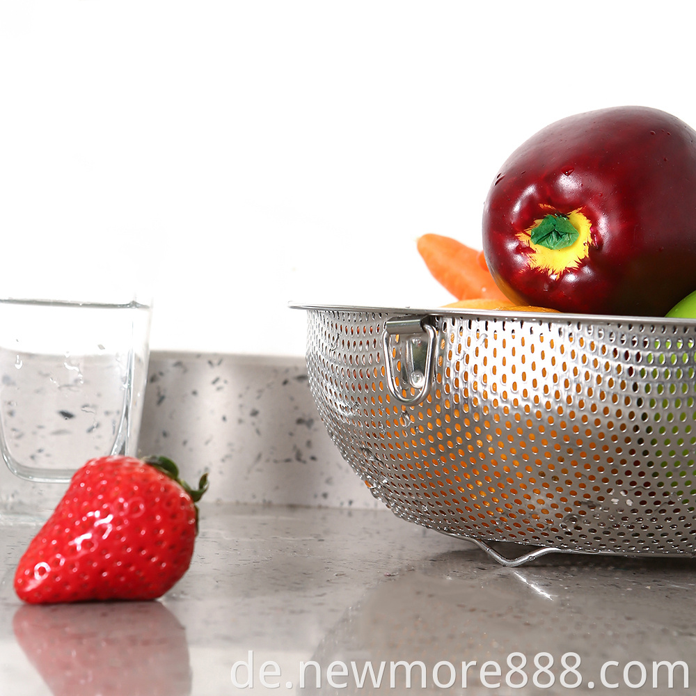 Baskets Rice Fruit Mesh Strainers